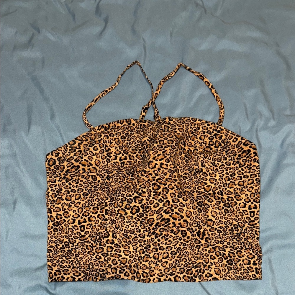 Leopard Print Women's Top